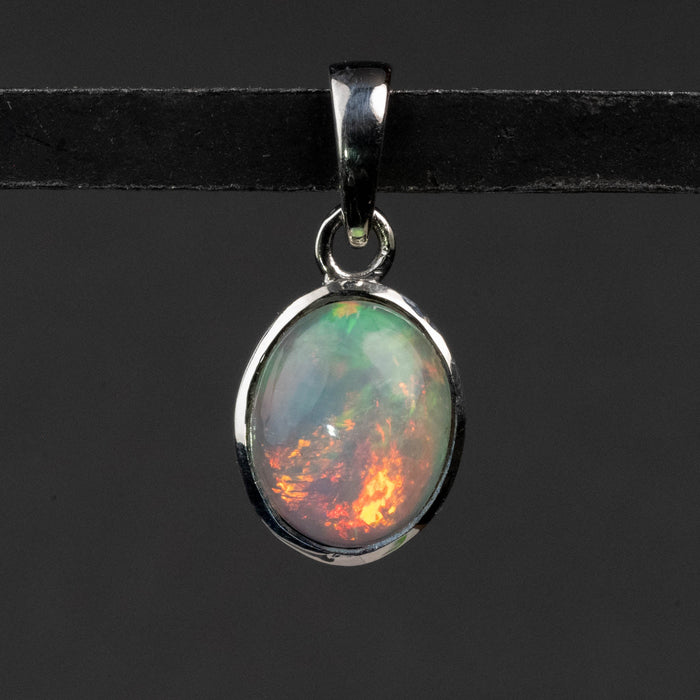 Ethiopian Opal Pendant 1.41 g 20x9mm - InnerVision Crystals