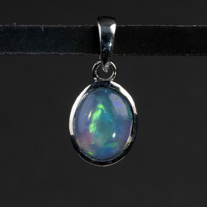 Ethiopian Opal Pendant 1.45 g 19x9mm - InnerVision Crystals