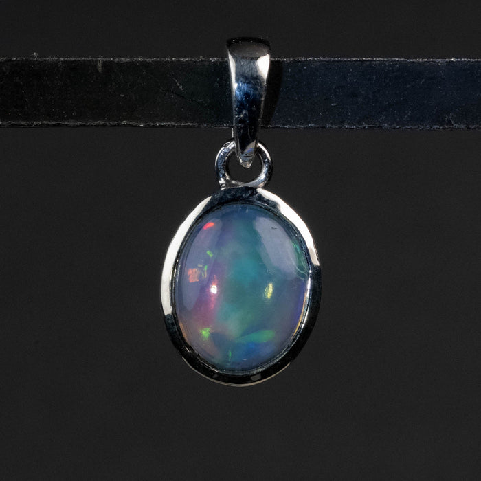 Ethiopian Opal Pendant 1.45 g 19x9mm - InnerVision Crystals