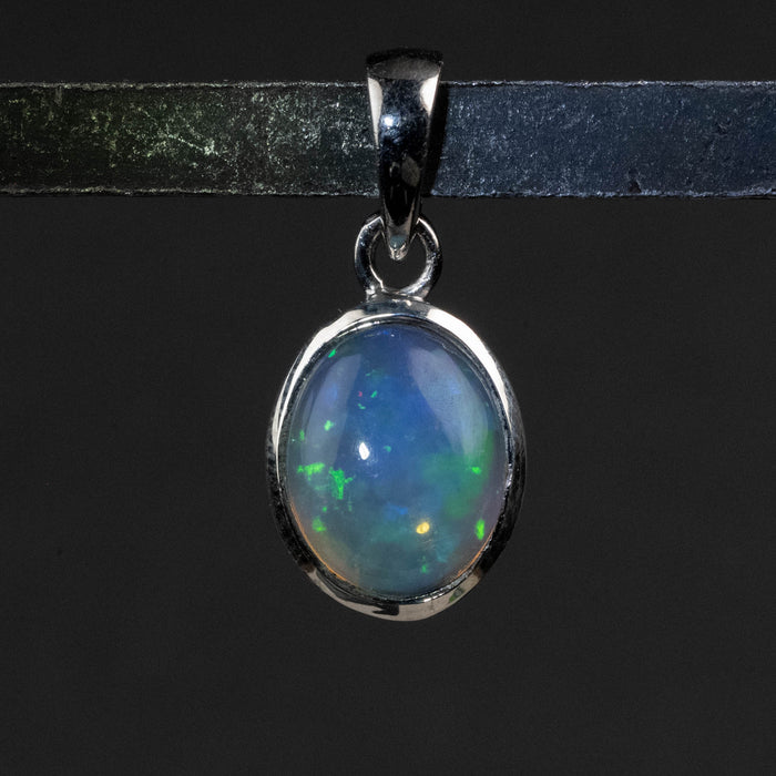 Ethiopian Opal Pendant 1.47 g 19x9mm - InnerVision Crystals