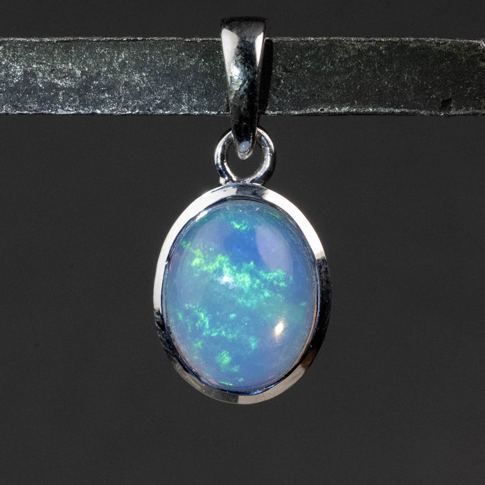 Ethiopian Opal Pendant 1.48 g 19x9mm - InnerVision Crystals