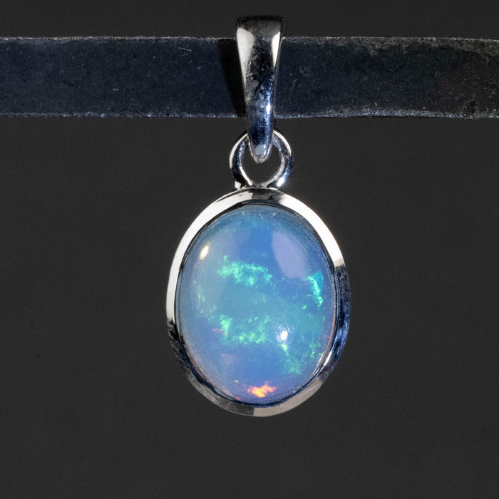 Ethiopian Opal Pendant 1.48 g 19x9mm - InnerVision Crystals