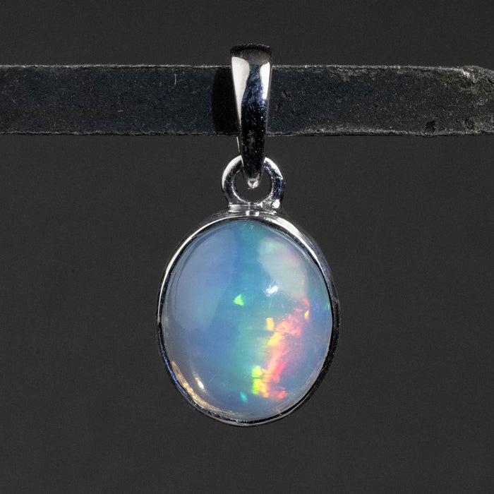 Ethiopian Opal Pendant 1.48 g 22x10mm - InnerVision Crystals