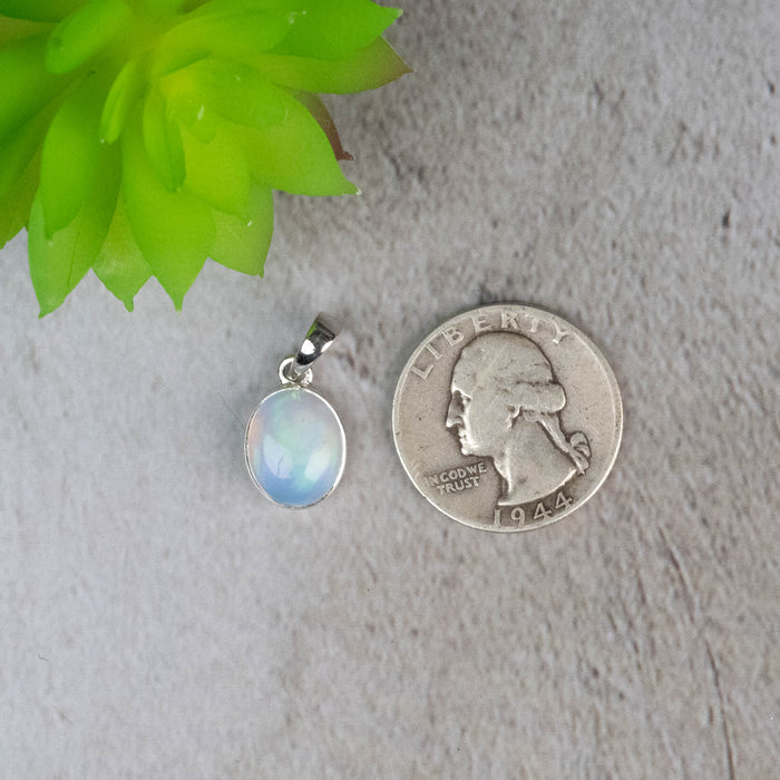 Ethiopian Opal Pendant 1.50 g 21x11mm - InnerVision Crystals