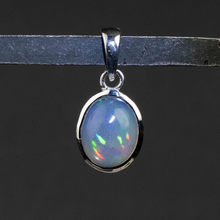 Ethiopian Opal Pendant 1.58 g 20x9mm - InnerVision Crystals