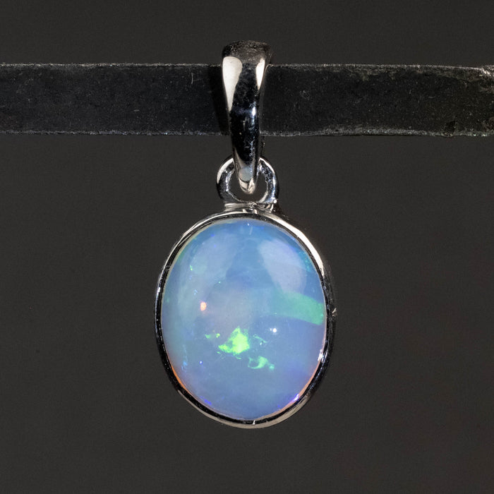 Ethiopian Opal Pendant 1.66 g 22x11mm - InnerVision Crystals