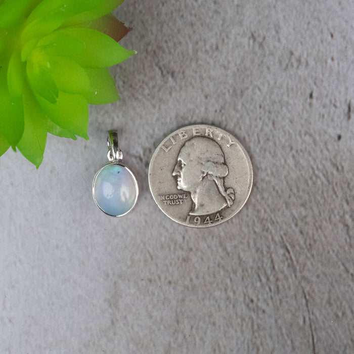 Ethiopian Opal Pendant 1.76 g 23x11mm - InnerVision Crystals