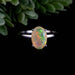 Ethiopian Opal Ring 10x7mm Size 7 - InnerVision Crystals