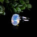 Ethiopian Opal Ring 11x8mm Size 8 - InnerVision Crystals