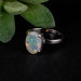 Ethiopian Opal Ring 11x9mm Size 9 - InnerVision Crystals