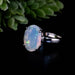 Ethiopian Opal Ring 12x8mm Size 7 - InnerVision Crystals