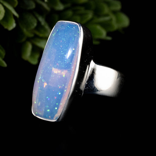 Ethiopian Opal Ring 23x9mm Size 7 - InnerVision Crystals