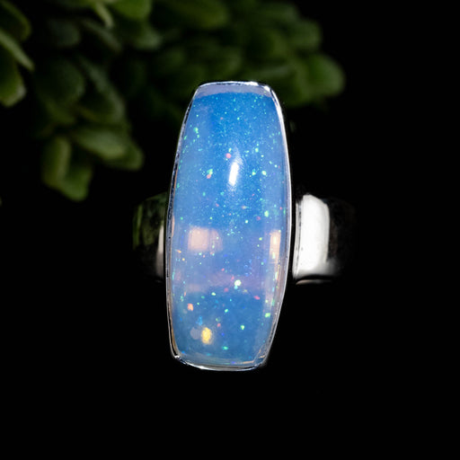 Ethiopian Opal Ring 23x9mm Size 7 - InnerVision Crystals