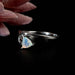 Ethiopian Opal Ring 5mm Size 8 - InnerVision Crystals