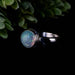 Ethiopian Opal Ring 8mm Size 7 - InnerVision Crystals