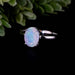 Ethiopian Opal Ring 9x7mm Size 7 - InnerVision Crystals