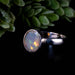 Ethiopian Opal Ring 9x7mm Size 8 - InnerVision Crystals