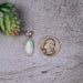 Ethiopian Opal & Tourmaline Pendant 2.79 g 31x10mm - InnerVision Crystals