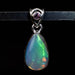 Ethiopian Opal & Tourmaline Pendant 3.47 g 30x13mm - InnerVision Crystals