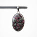 Eudialyte Pendant 10.19 g 47x33mm - InnerVision Crystals