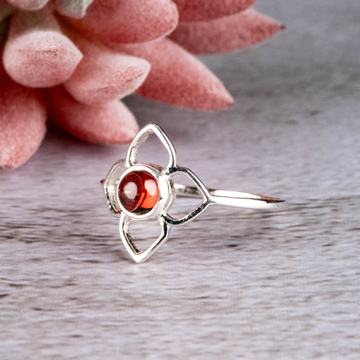 Garnet Ring 5mm - InnerVision Crystals