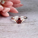 Garnet Ring 7mm - InnerVision Crystals