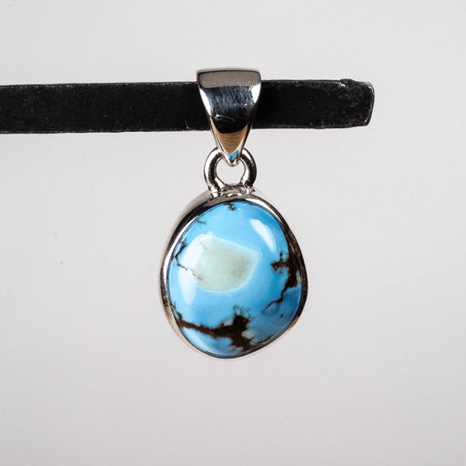 Golden Hill Turquoise Pendant 3.14 g 25x13mm - InnerVision Crystals