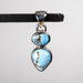 Golden Hill Turquoise Pendant 3.15 g 29x10mm - InnerVision Crystals