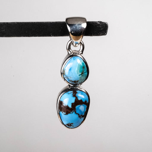 Golden Hill Turquoise Pendant 3.44 g 31x8mm - InnerVision Crystals