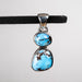 Golden Hill Turquoise Pendant 3.74 g 30x12mm - InnerVision Crystals