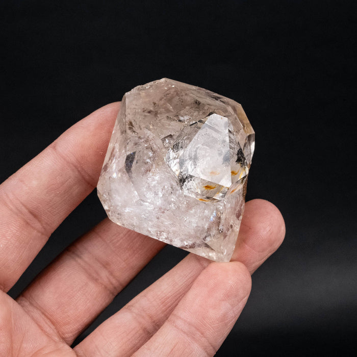 Herkimer Diamond Quartz Crystal 103 g 57x49x39mm - InnerVision Crystals