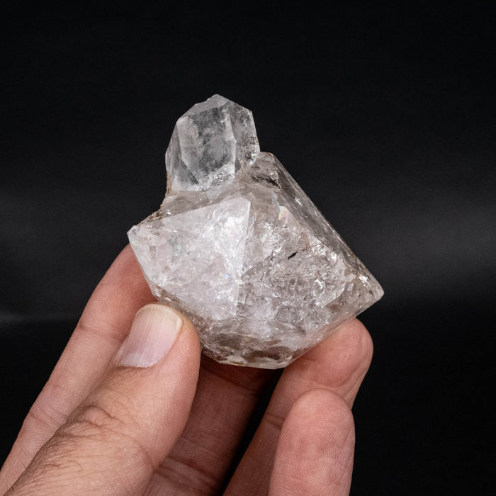 Herkimer Diamond Quartz Crystal 105 g 58x57x38mm - InnerVision Crystals