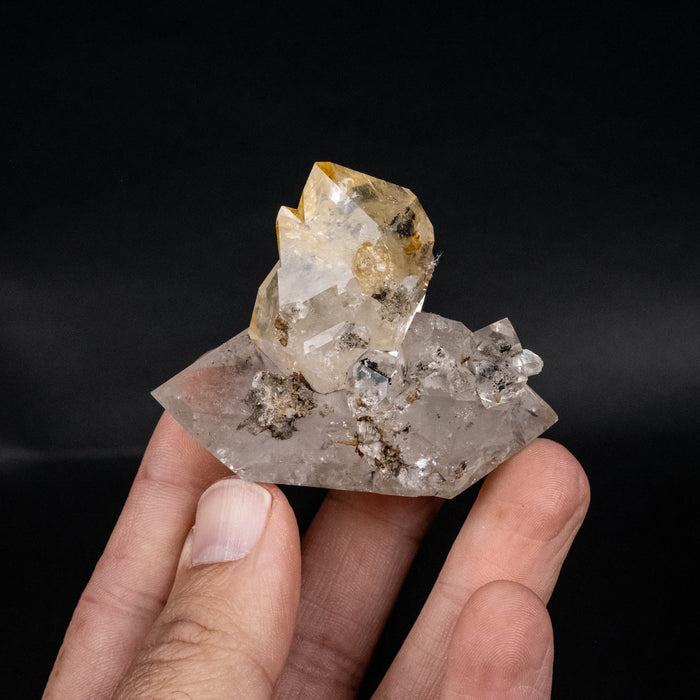 Herkimer Diamond Quartz Crystal 111 g 65x54x33mm - InnerVision Crystals