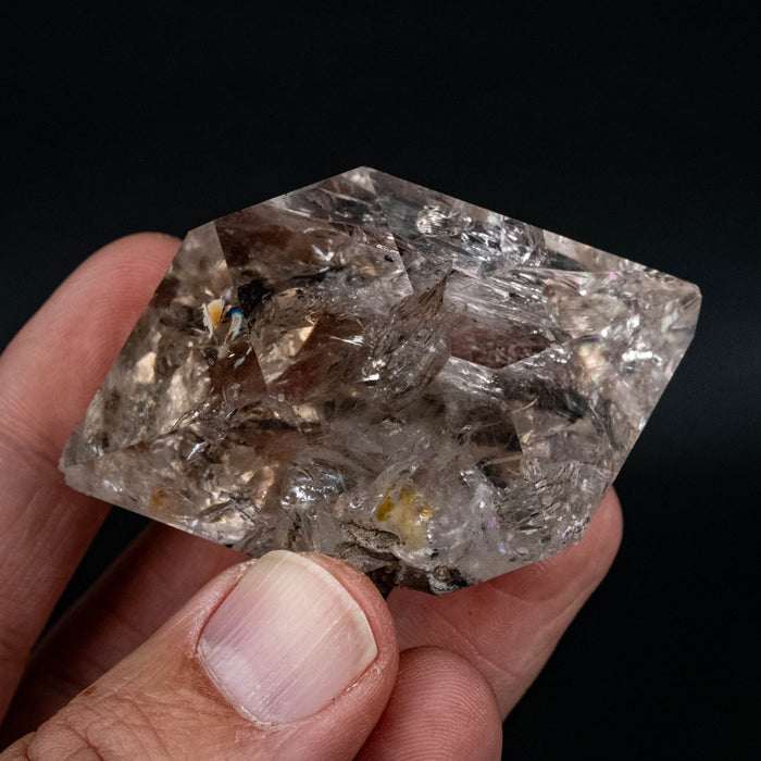 Herkimer Diamond Quartz Crystal 115 g 64x48x39mm - InnerVision Crystals