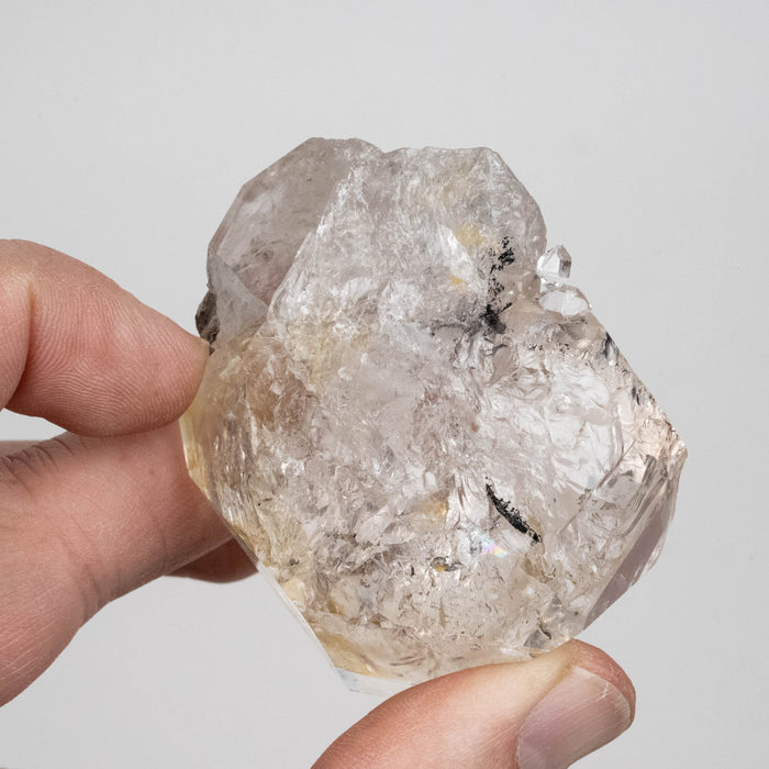 Herkimer Diamond Quartz Crystal 118 g 61x55x48mm - InnerVision Crystals