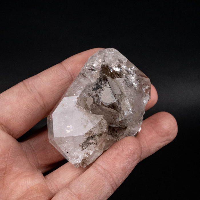 Herkimer Diamond Quartz Crystal 121 g 57x41x36mm - InnerVision Crystals