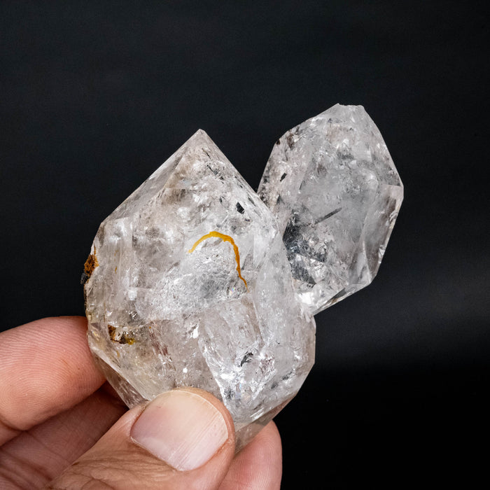 Herkimer Diamond Quartz Crystal 122 g 62x62x29mm - InnerVision Crystals