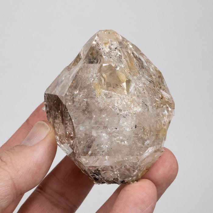 Herkimer Diamond Quartz Crystal 178 g 66x57x39mm - InnerVision Crystals