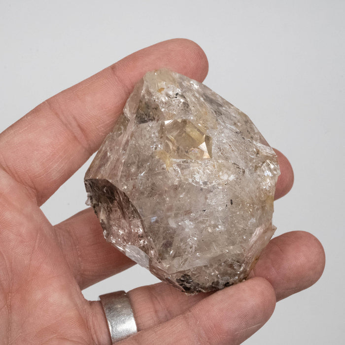 Herkimer Diamond Quartz Crystal 178 g 66x57x39mm - InnerVision Crystals