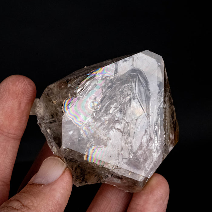 Herkimer Diamond Quartz Crystal 182 g 66x65x43mm - InnerVision Crystals