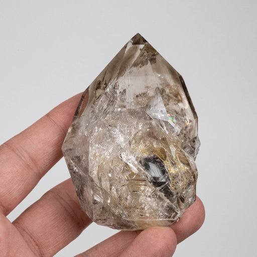 Herkimer Diamond Quartz Crystal 203 g 79x57x57mm - InnerVision Crystals