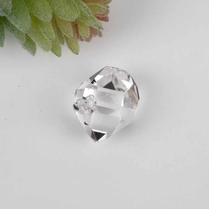 Herkimer Diamond Quartz Crystal 2.06 g 15x12mm AA - InnerVision Crystals