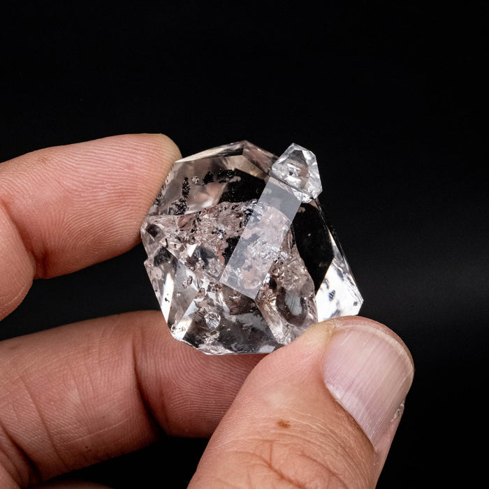 Herkimer Diamond Quartz Crystal 21.51 g 32x30x19mm - InnerVision Crystals