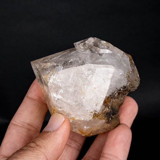 Herkimer Diamond Quartz Crystal 259 g 72x63x51mm - InnerVision Crystals