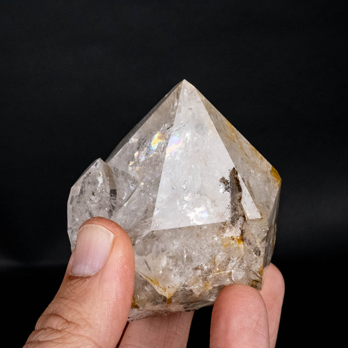 Herkimer Diamond Quartz Crystal 259 g 72x63x51mm - InnerVision Crystals