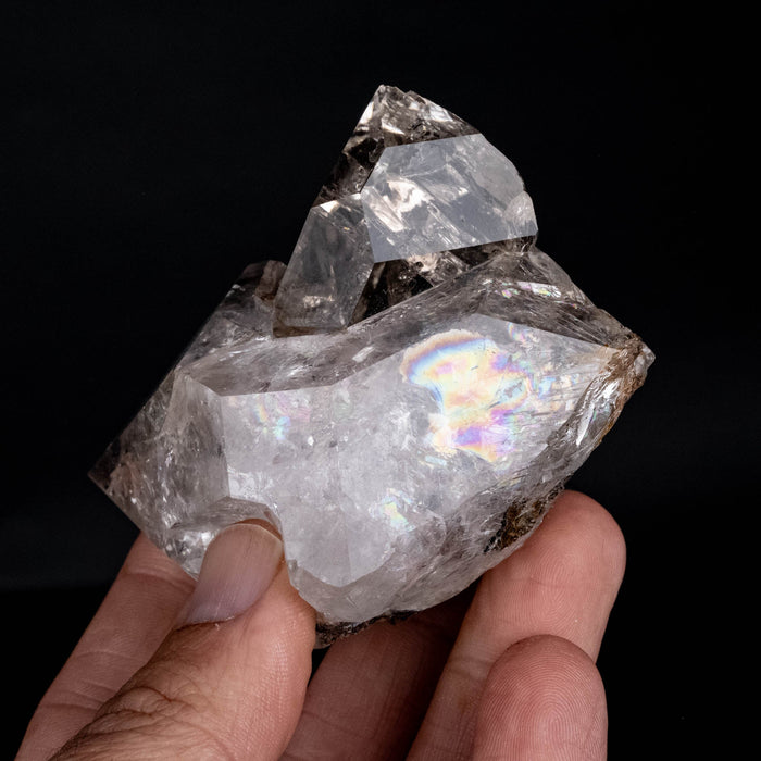 Herkimer Diamond Quartz Crystal 262 g 86x64x45mm - InnerVision Crystals