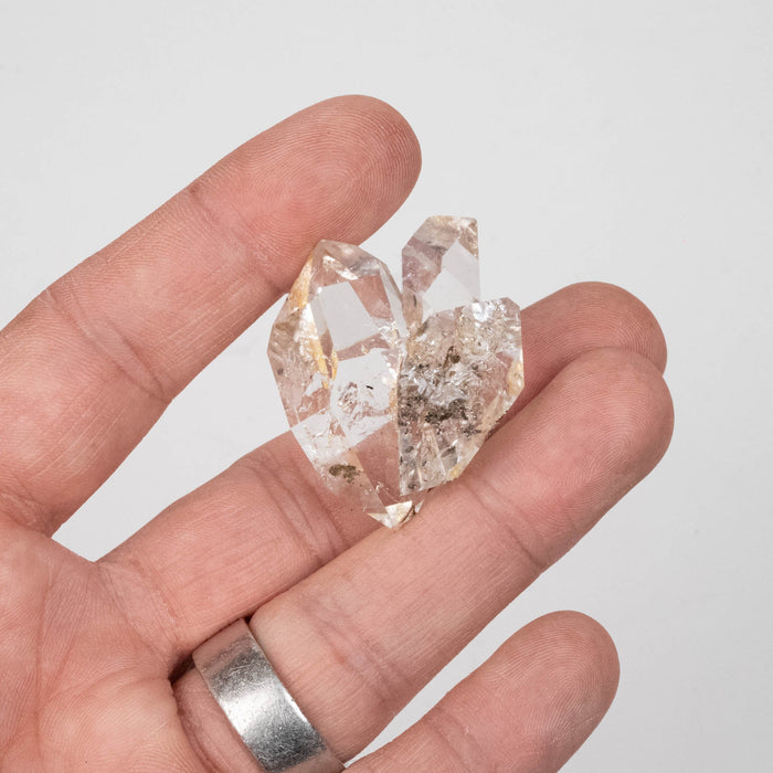 Herkimer Diamond Quartz Crystal 28.42 g 38x32x21mm - InnerVision Crystals