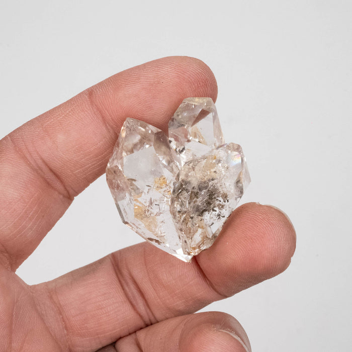 Herkimer Diamond Quartz Crystal 28.42 g 38x32x21mm - InnerVision Crystals