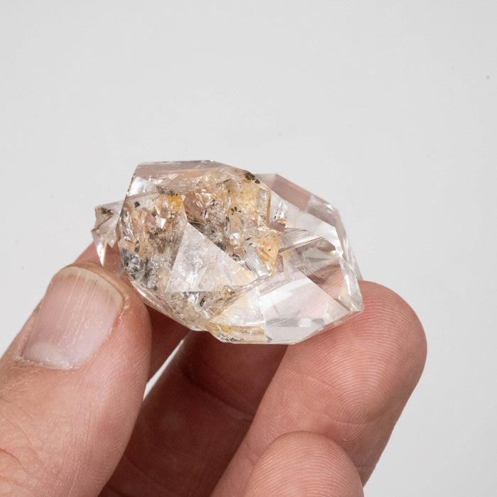 Herkimer Diamond Quartz Crystal 28.42 g 38x32x21mm - InnerVision Crystals