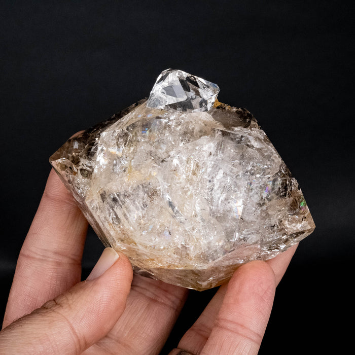 Herkimer Diamond Quartz Crystal 293 g 91x62x43mm - InnerVision Crystals